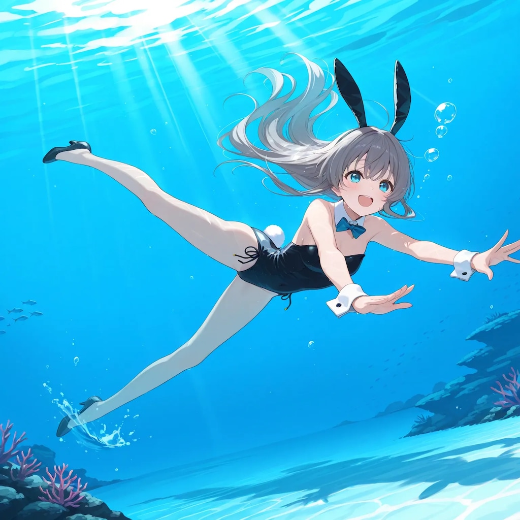 水中詰め合わせ バニーガール編