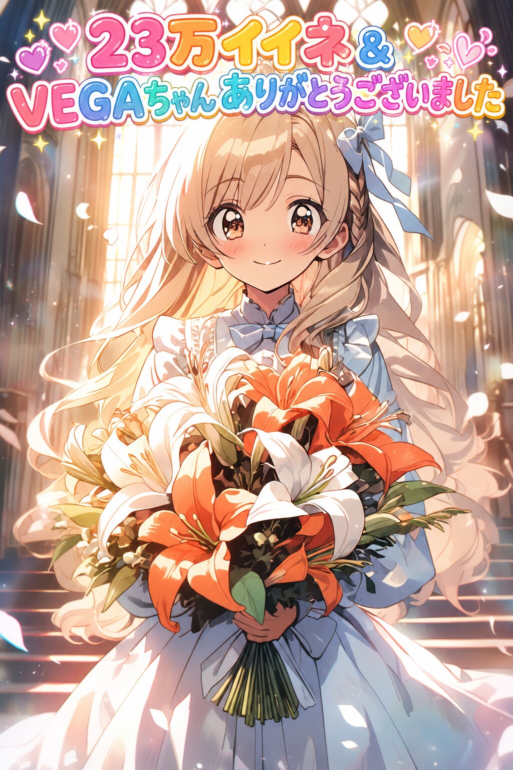 23万イイネ＆VEGAちゃんありがとうございました