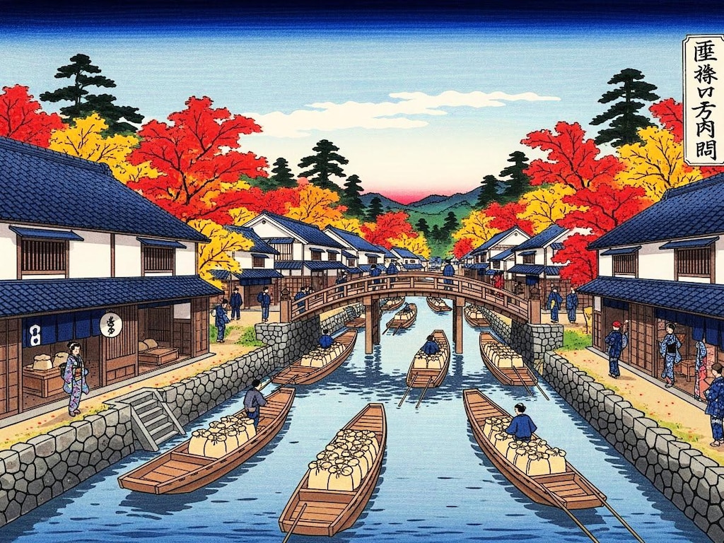 滋賀県近江八幡市八幡堀