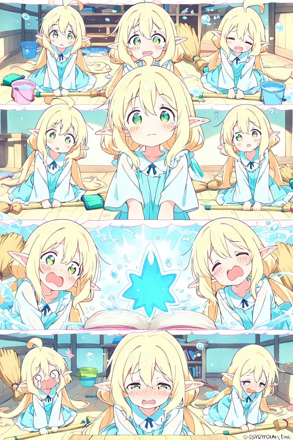 大掃除失敗！ | の人気AIイラスト・グラビア