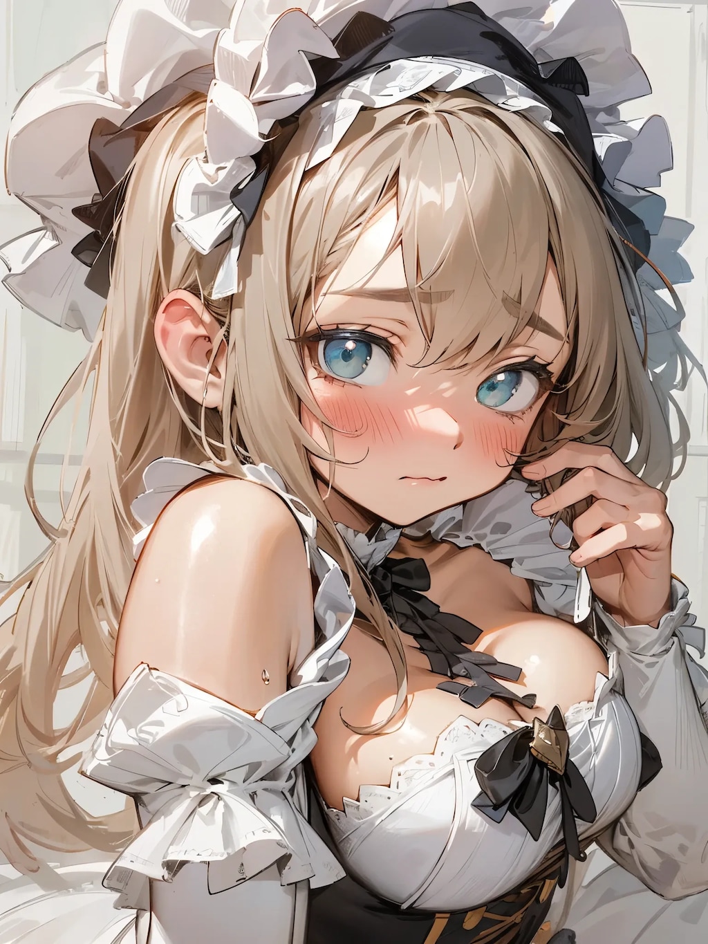 メイド×ゴスロリ