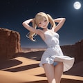 夜の砂漠R-15版 X909 3枚目