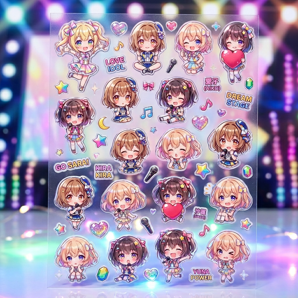 ３時のアイドルシール集（１） nanobanana2