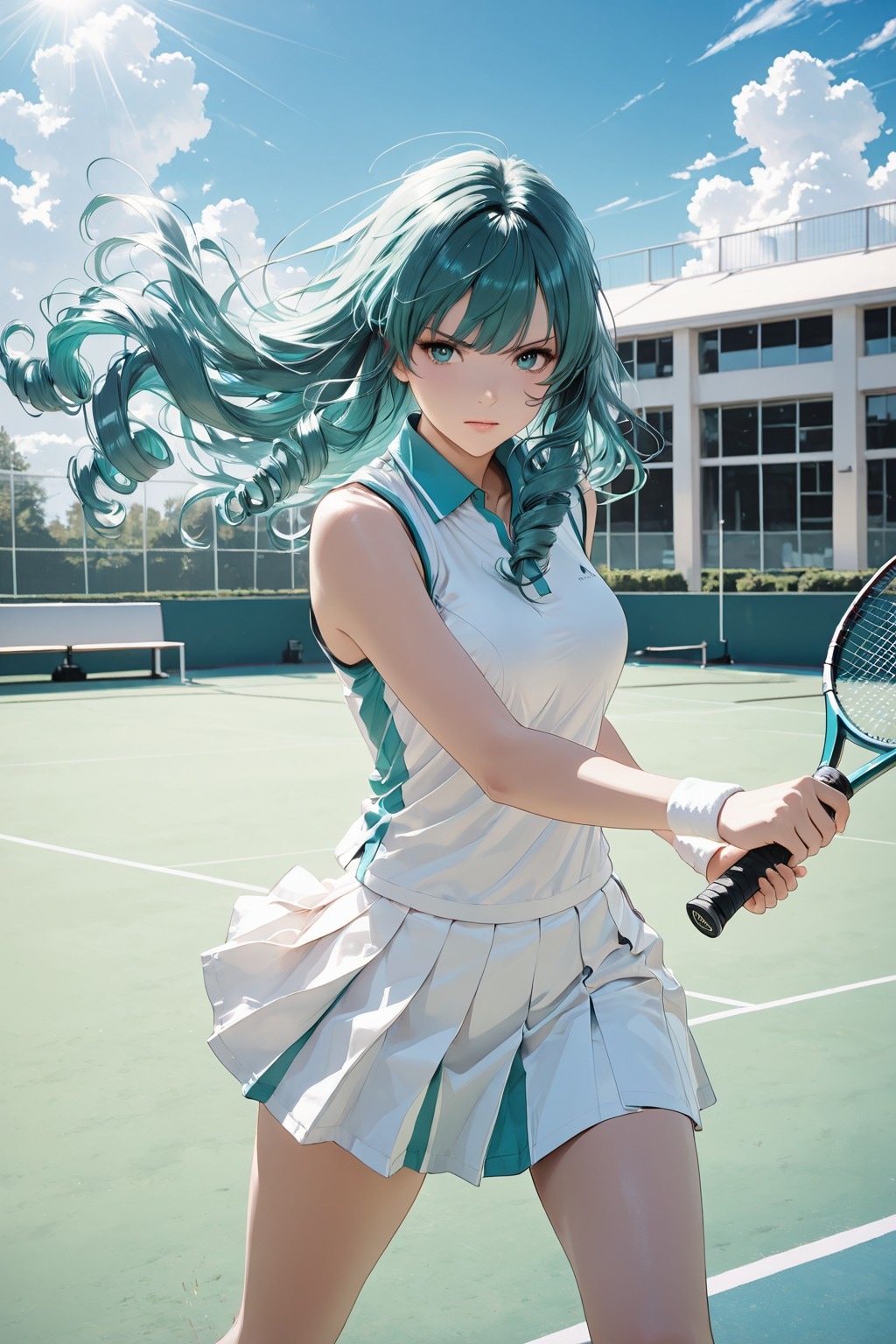 Beautiful Violinist Girl（美人なヴァイオリニスト。【スリーブレスな学園生活／テニス部 篇】）