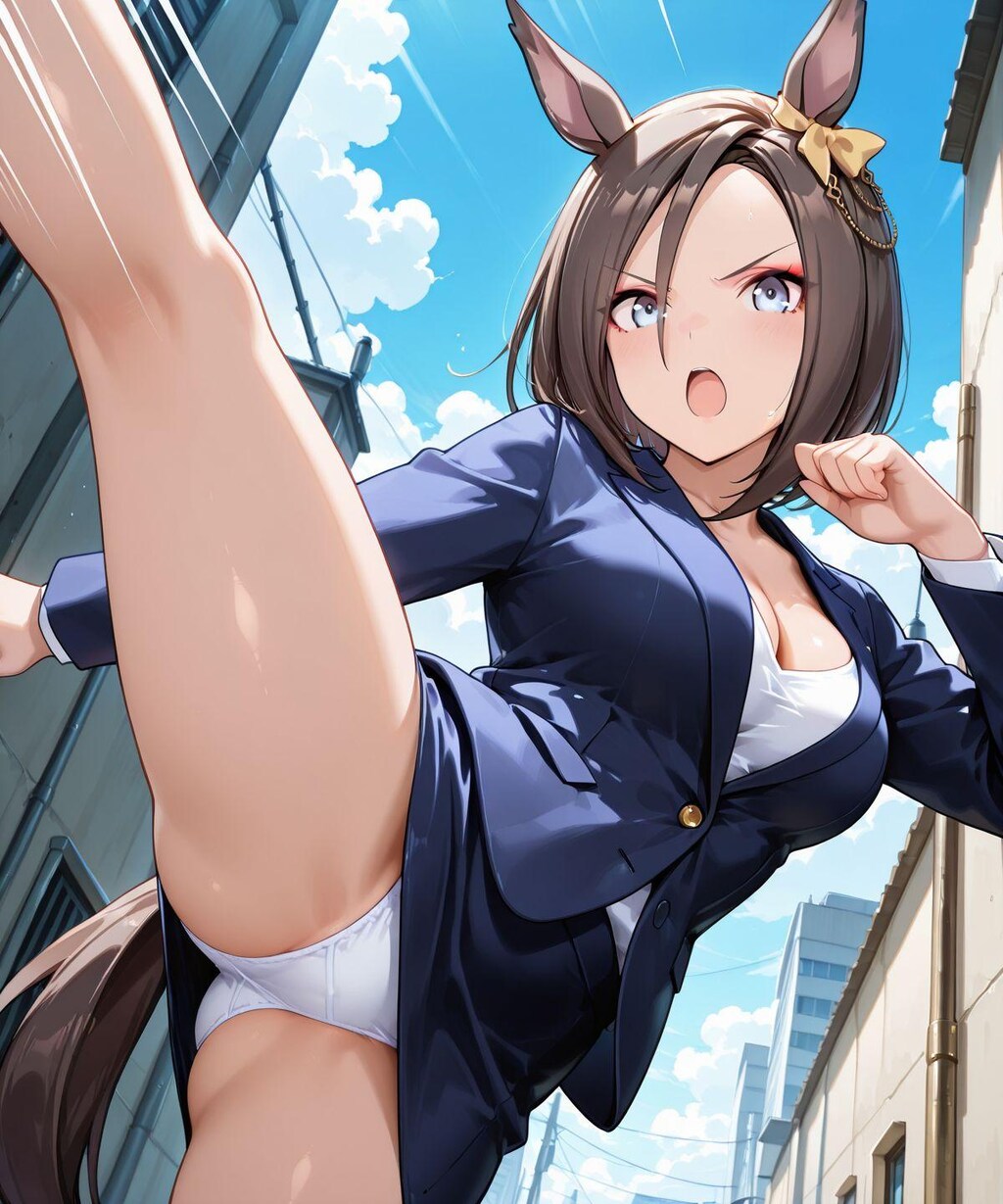 敵を追い払うエアグルーヴ