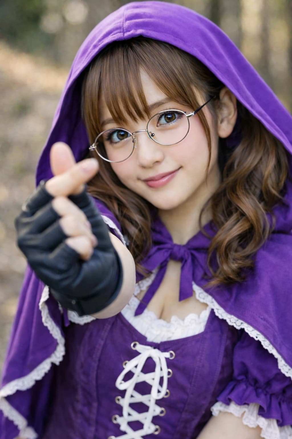 紫ずきんちゃん