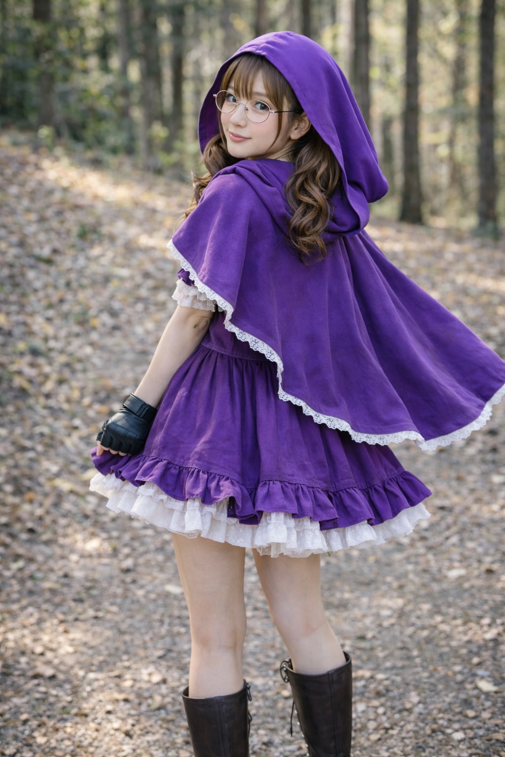 紫ずきんちゃん