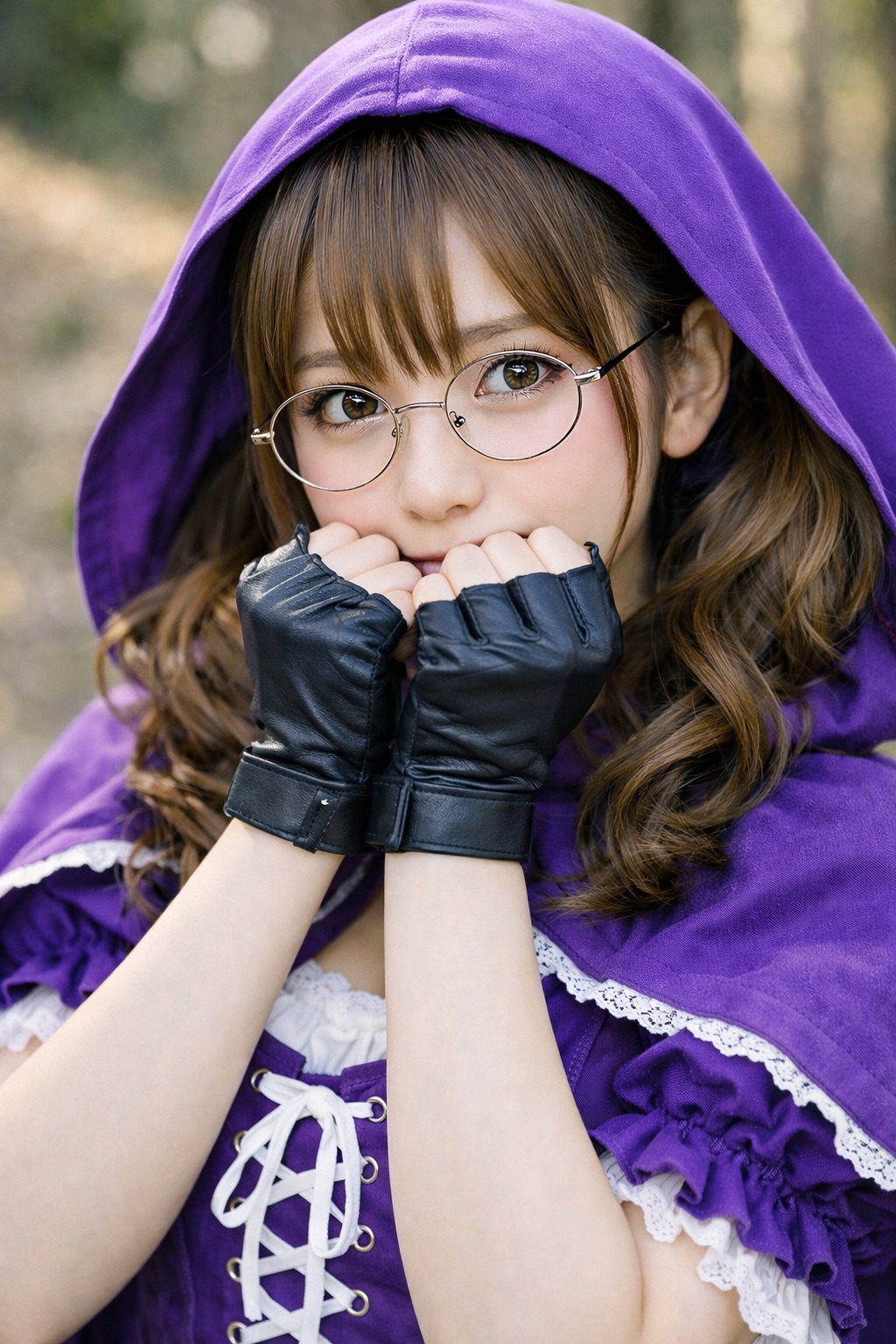 紫ずきんちゃん