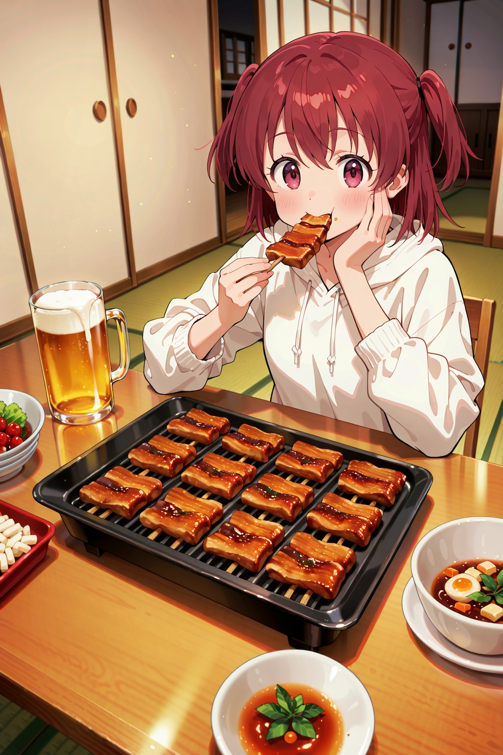 うなぎと女の子 Y722