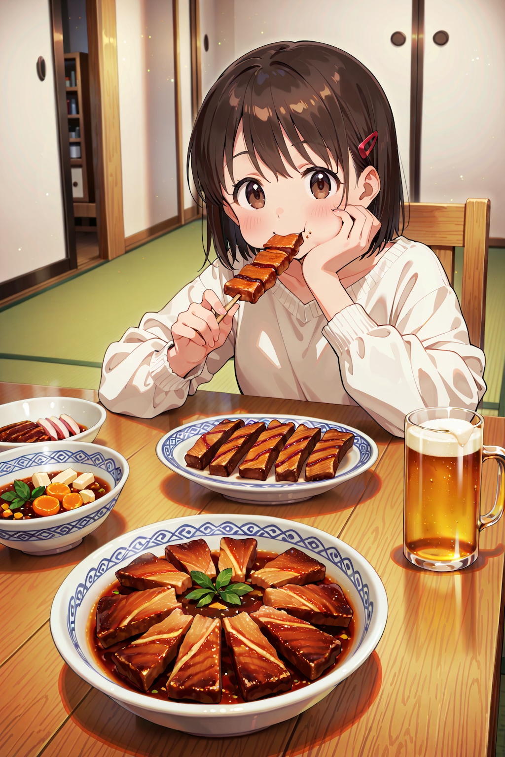 うなぎと女の子 Y722