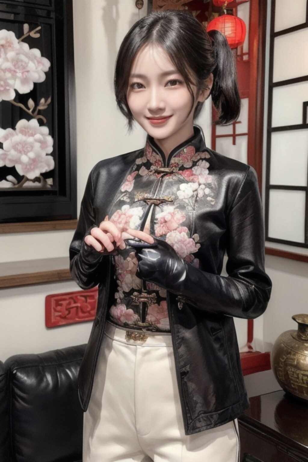 中国式マッサージ店の看板娘