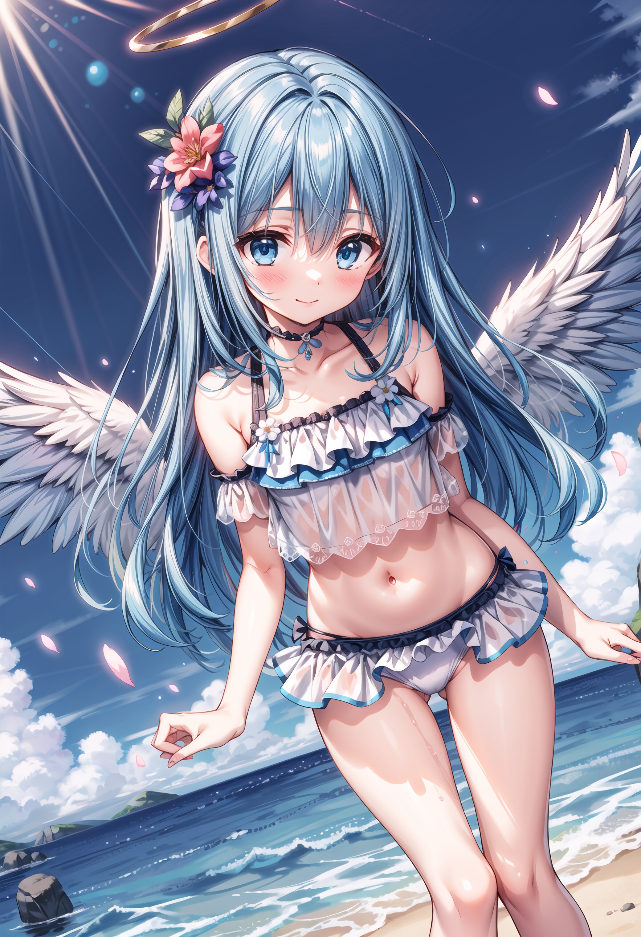 天使ちゃん・海の日