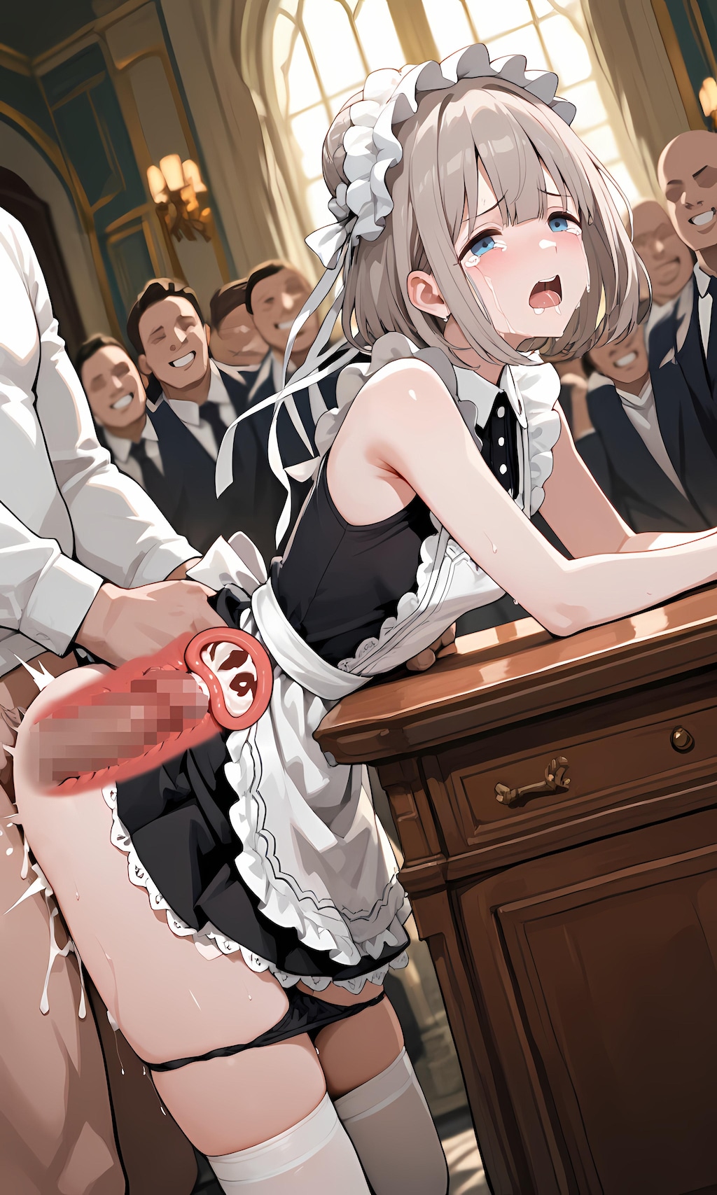 処女を奪われたメイドあさひちゃん4