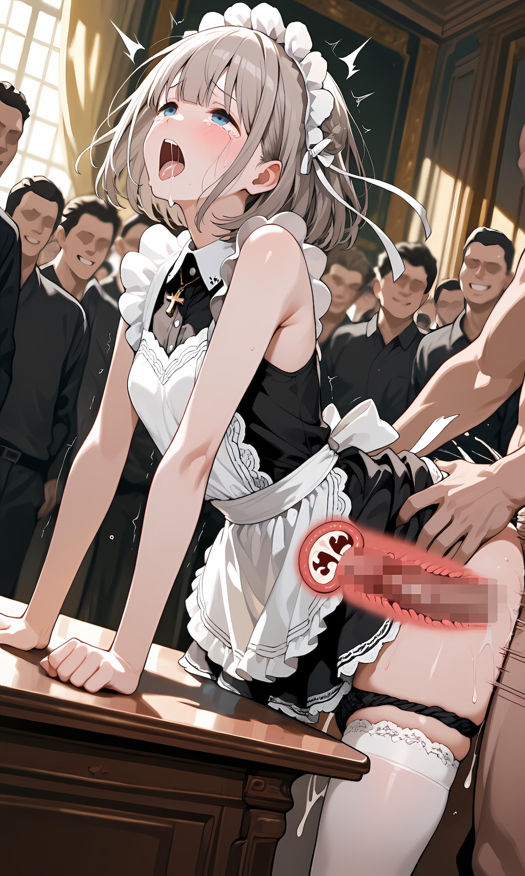 処女を奪われたメイドあさひちゃん4