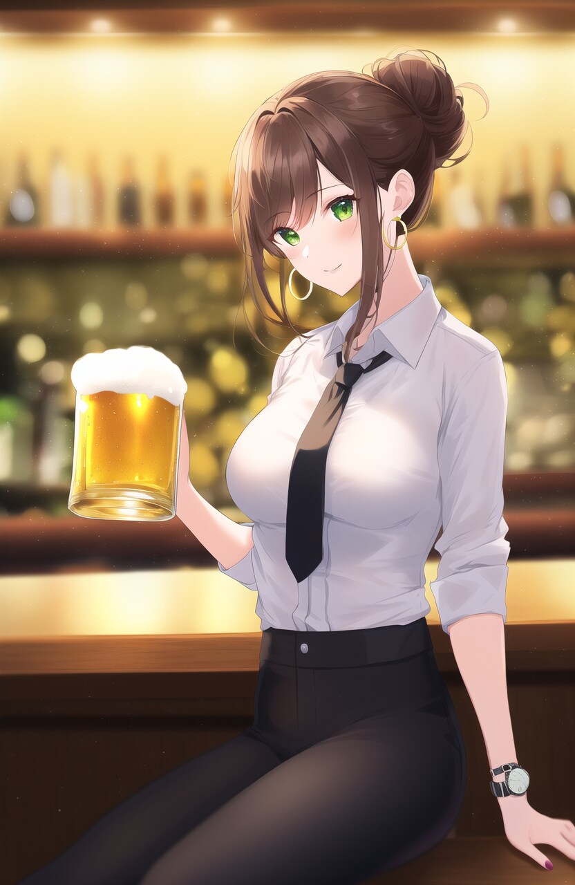 たまには二人でお酒ってのも悪くないでしょ？