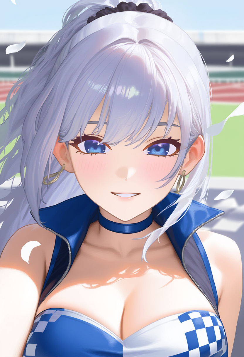 蒼のレースクイーン