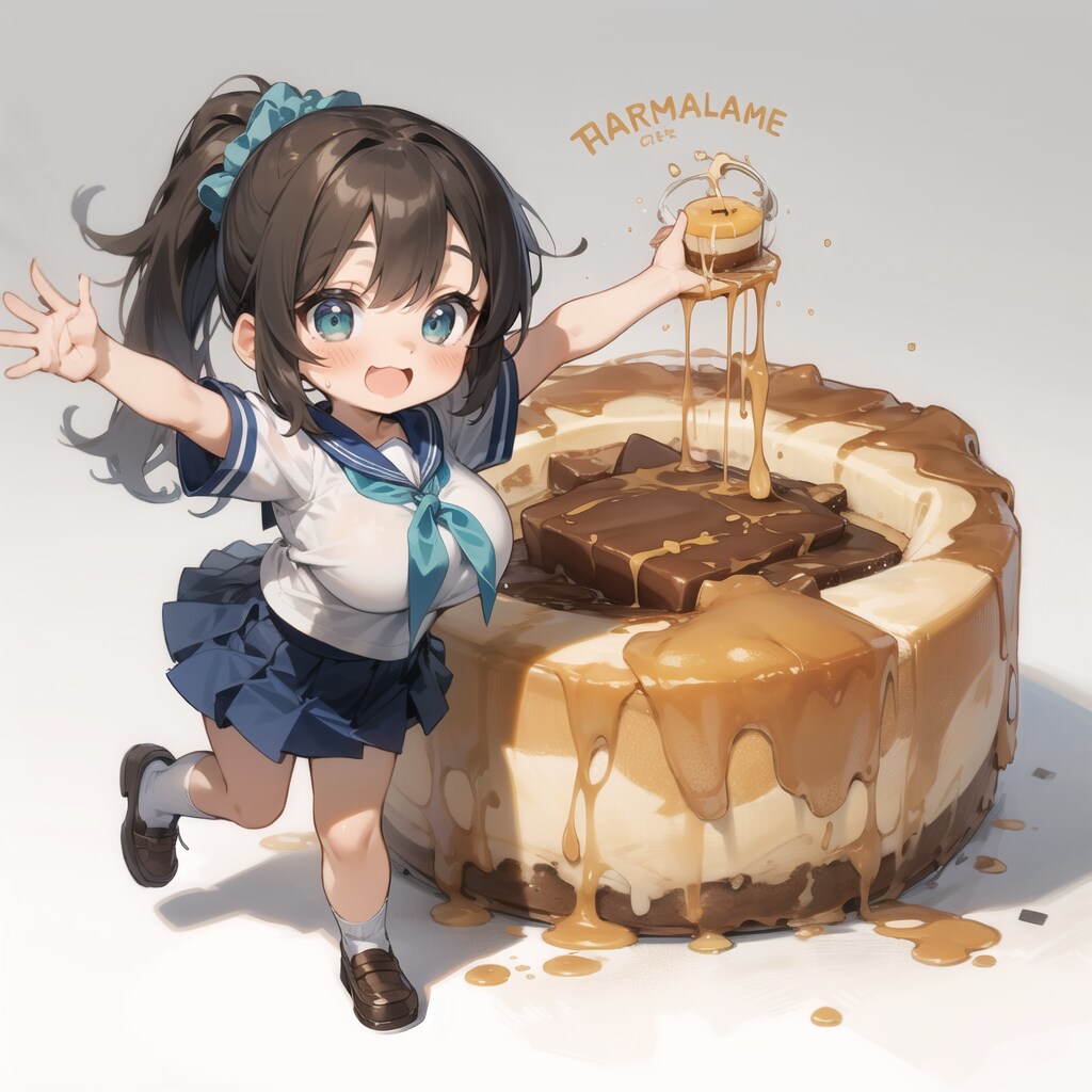 プリンがおっきくなってるー！