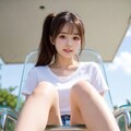 公園のアクリルガラスのロッキングチェア 5枚目