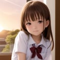 夕暮れの教室 6枚目