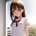 夕暮れの教室 2枚目