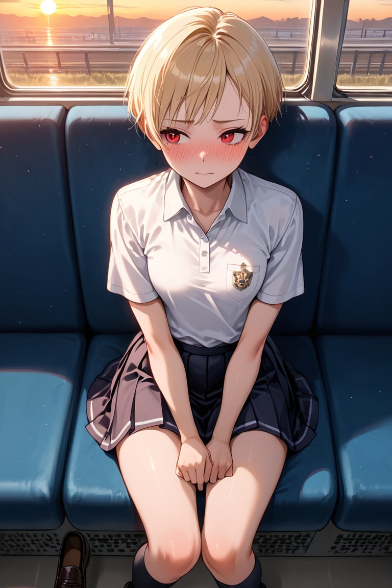 帰りの電車
