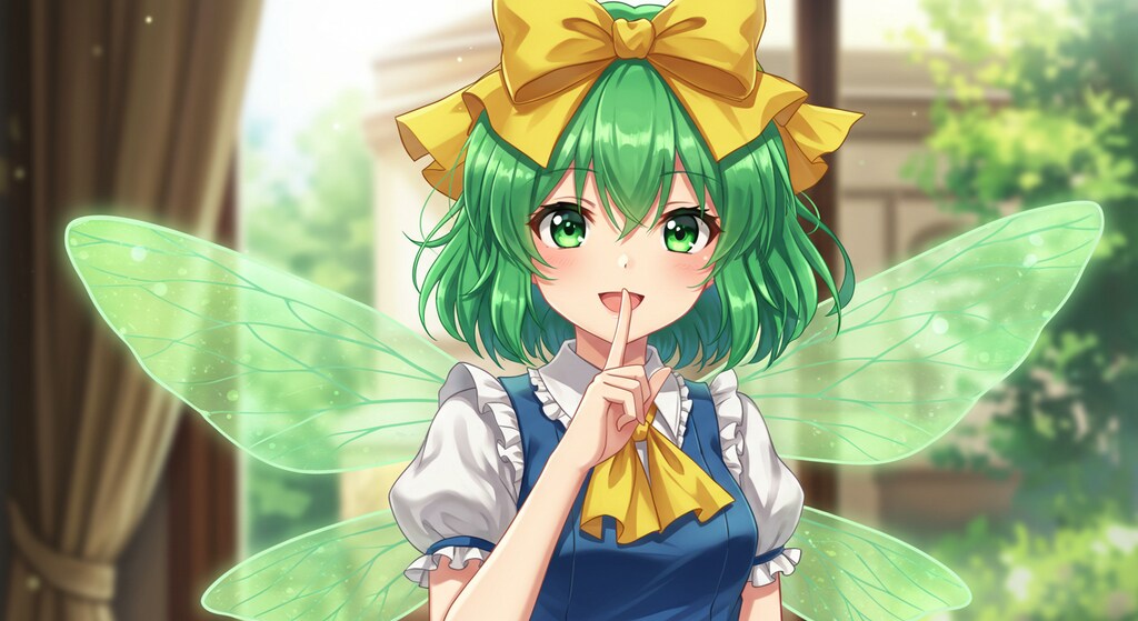 大妖精ちゃん➡　なーいしょっww