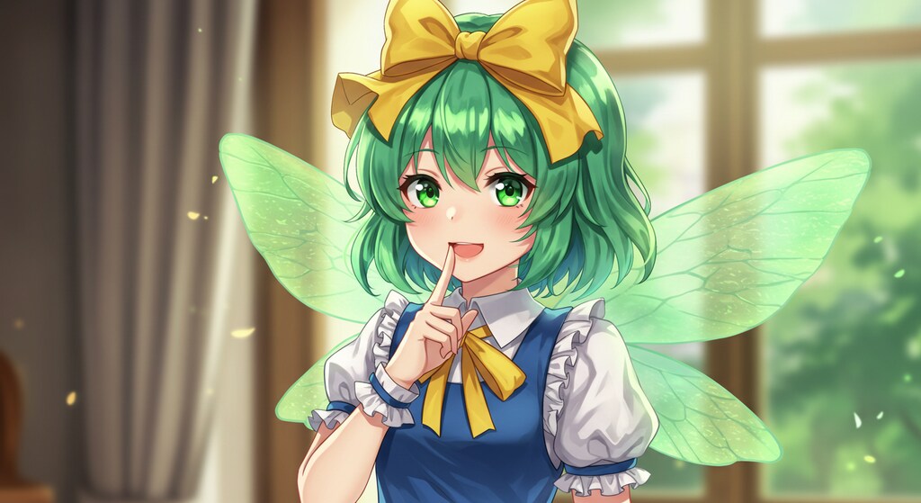 大妖精ちゃん➡　なーいしょっww