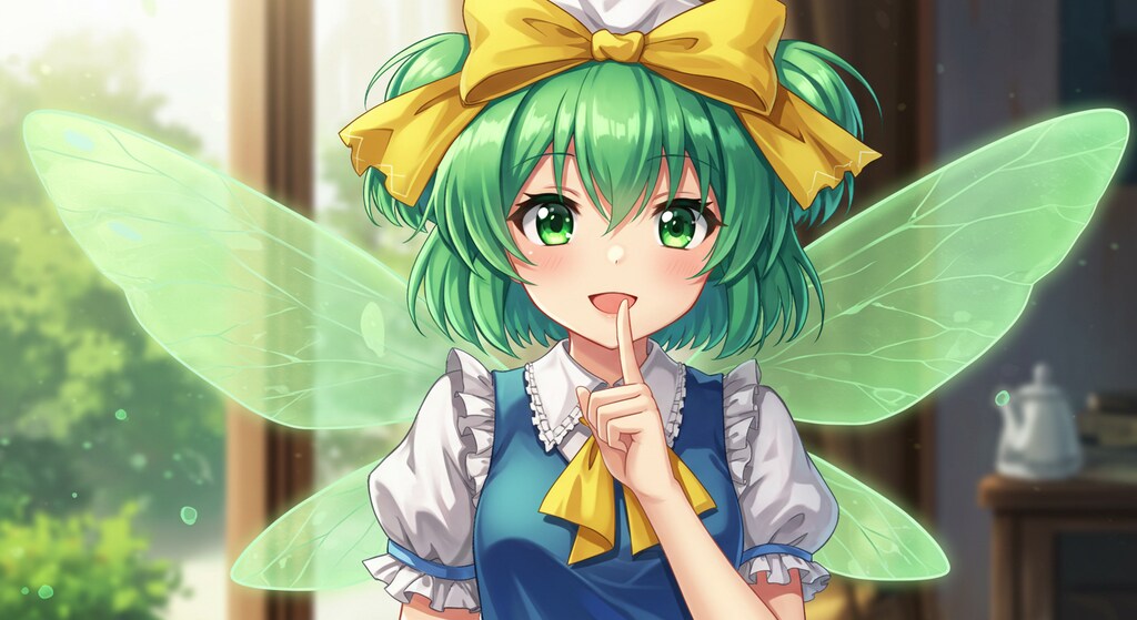 大妖精ちゃん➡　なーいしょっww