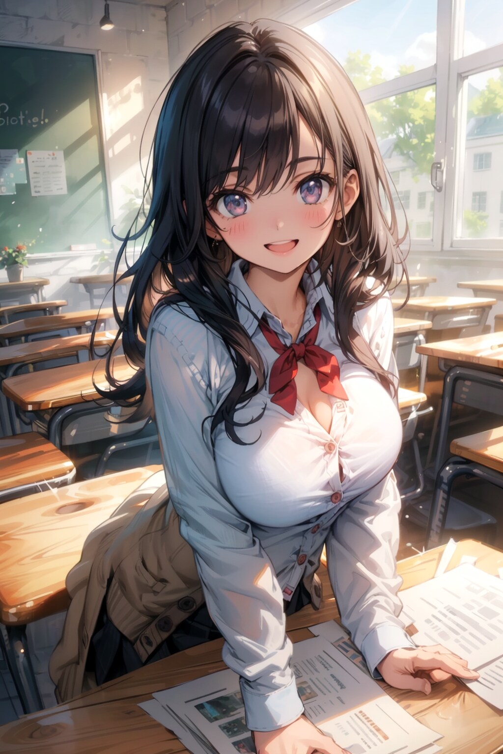 ukkrippさんの黒髪ロングちゃん