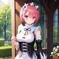 リゼロ Re:ゼロから始める異世界生活 ラム　っぽい　１ 4枚目