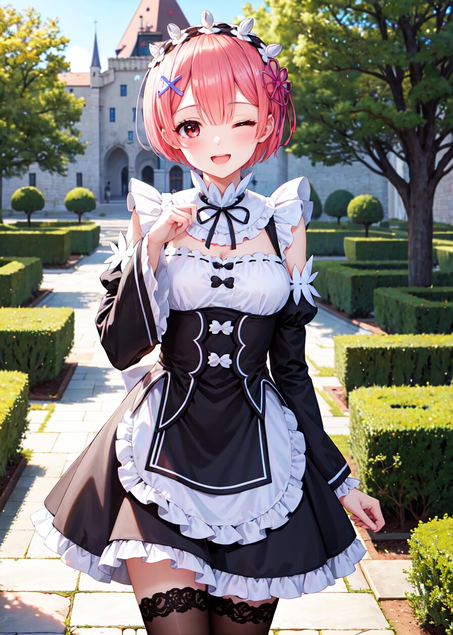 リゼロ Re:ゼロから始める異世界生活 ラム　っぽい　１
