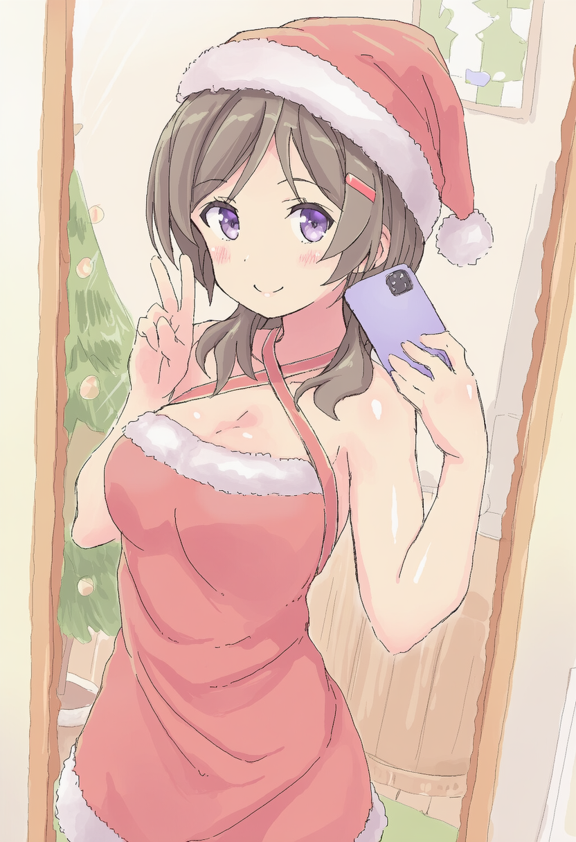 サンタモカちゃん!