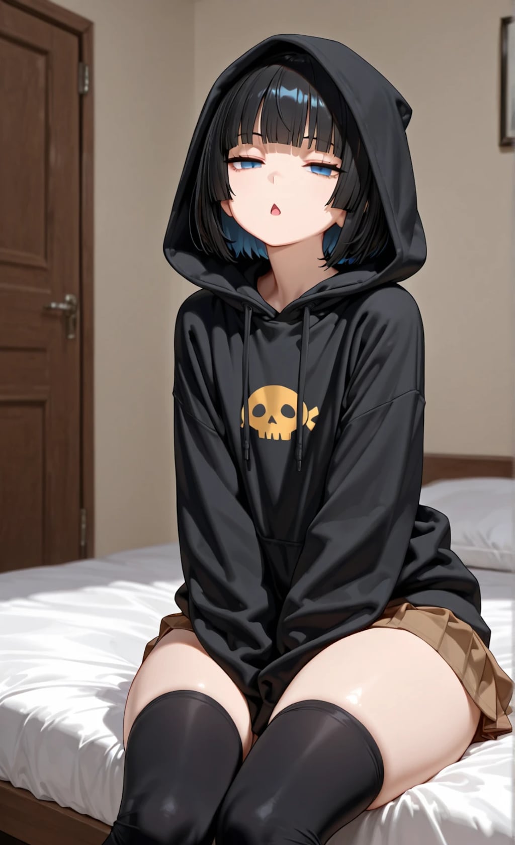 どこ見てるん？