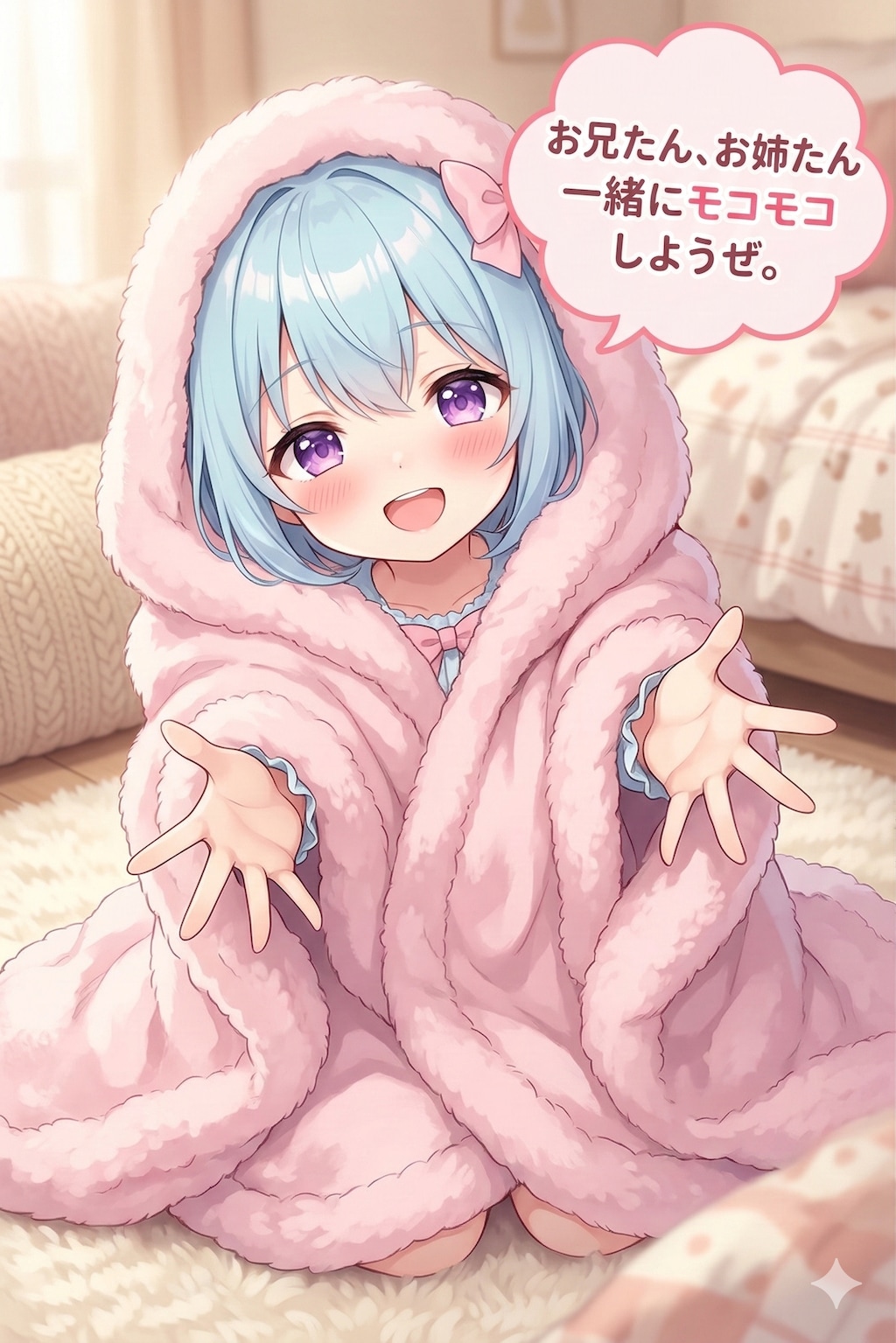 執拗なモコモコリクエスト❤️