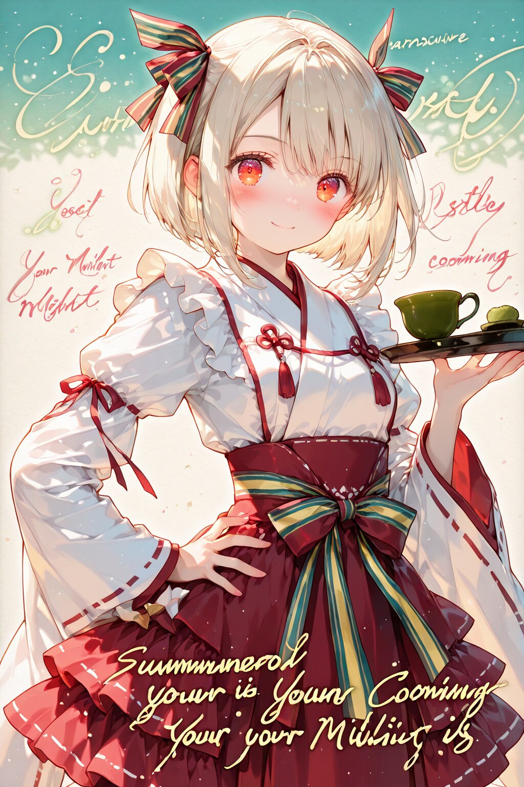 和風喫茶女子