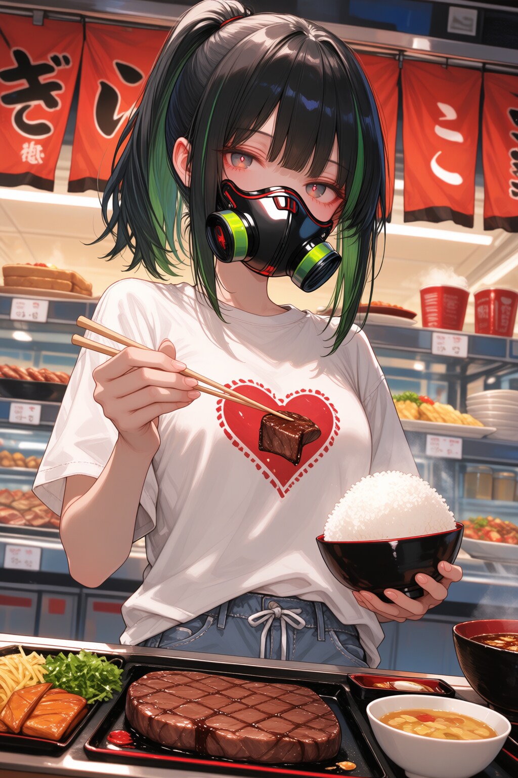もっとおかずを