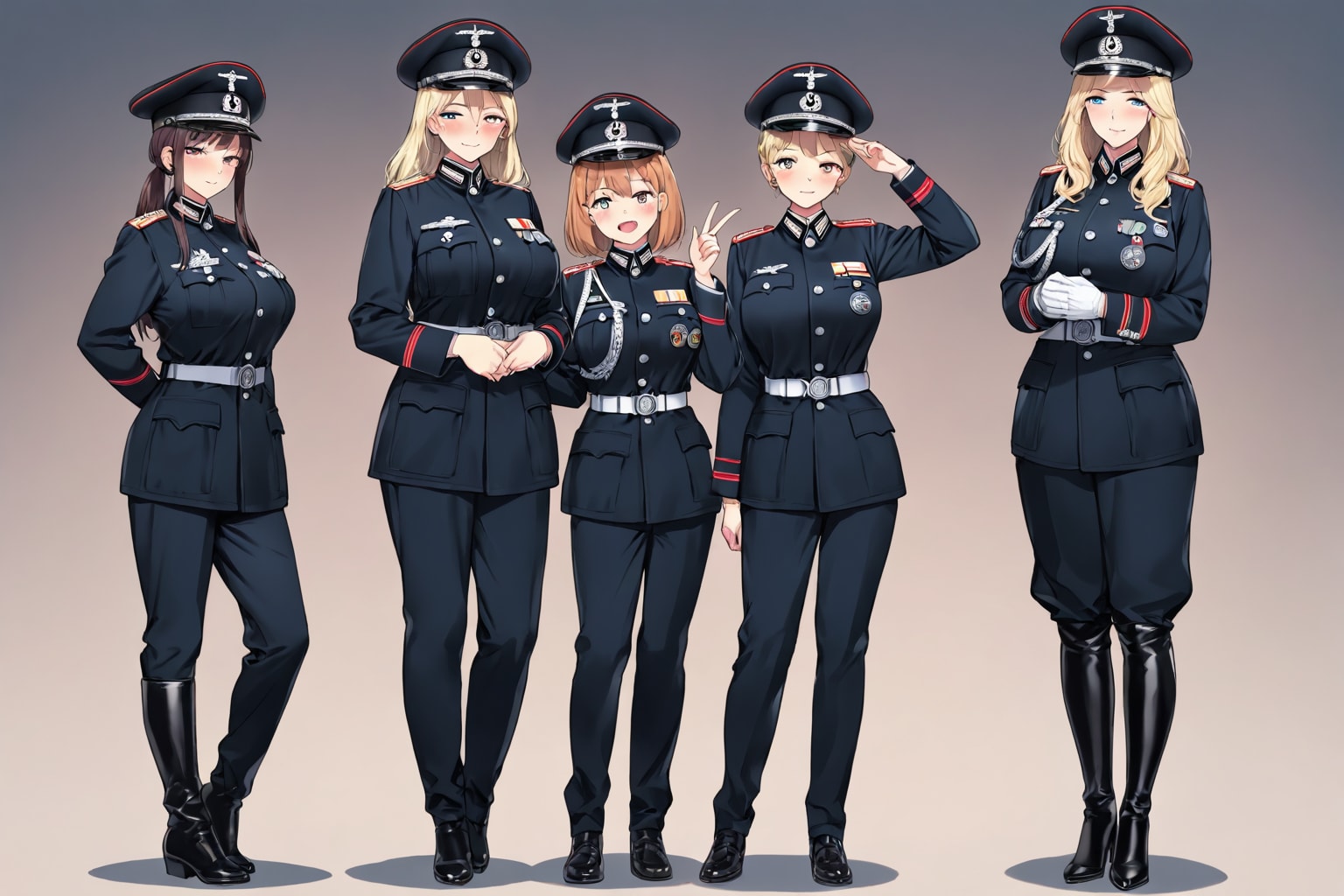テキサス・ホールデム(ドイツ、軍服)