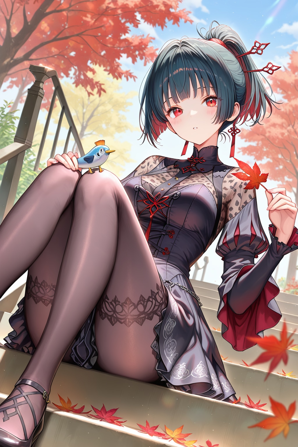 アンニュイ紅葉 | の人気AIイラスト・グラビア