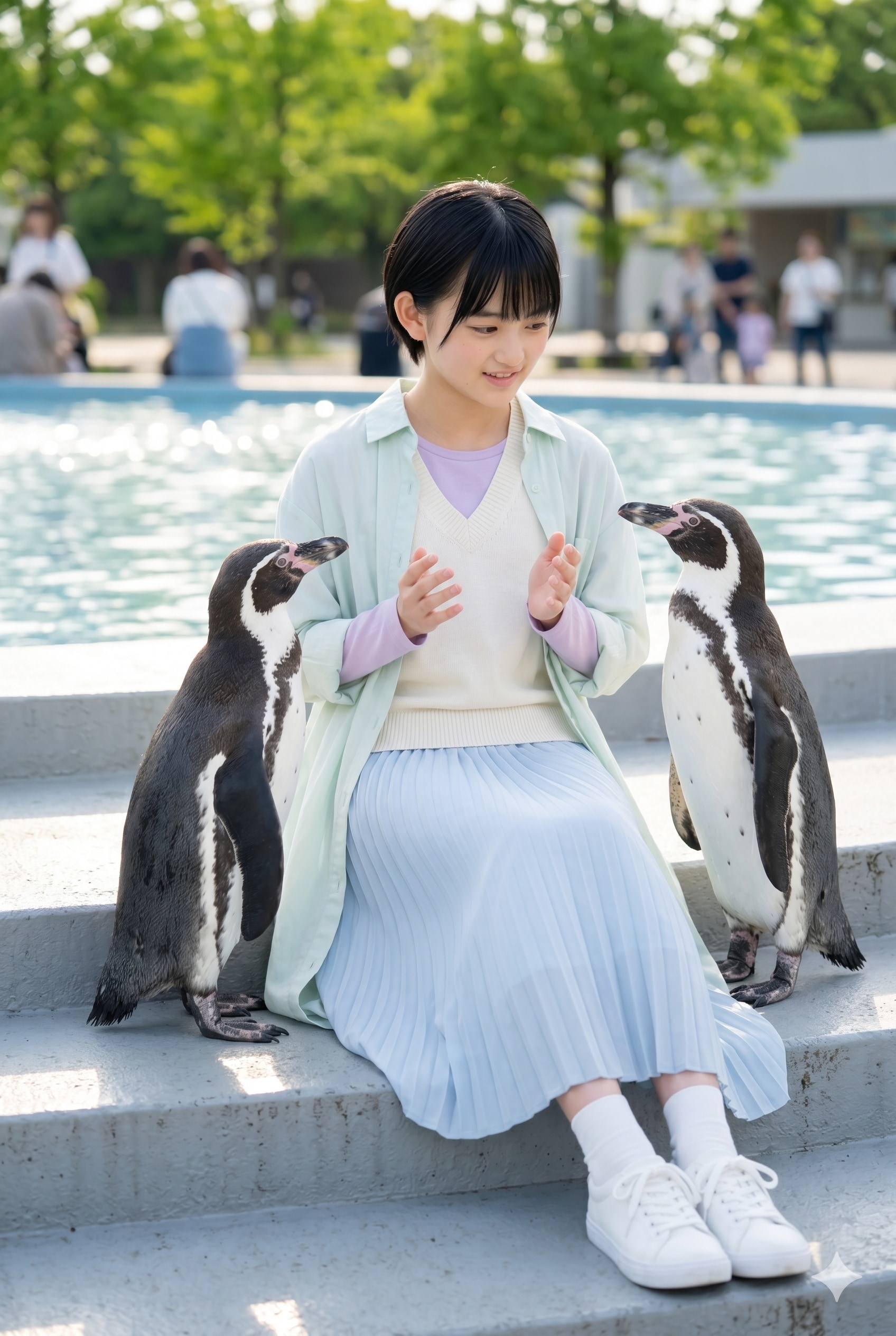 普通の美少女　ペンギン