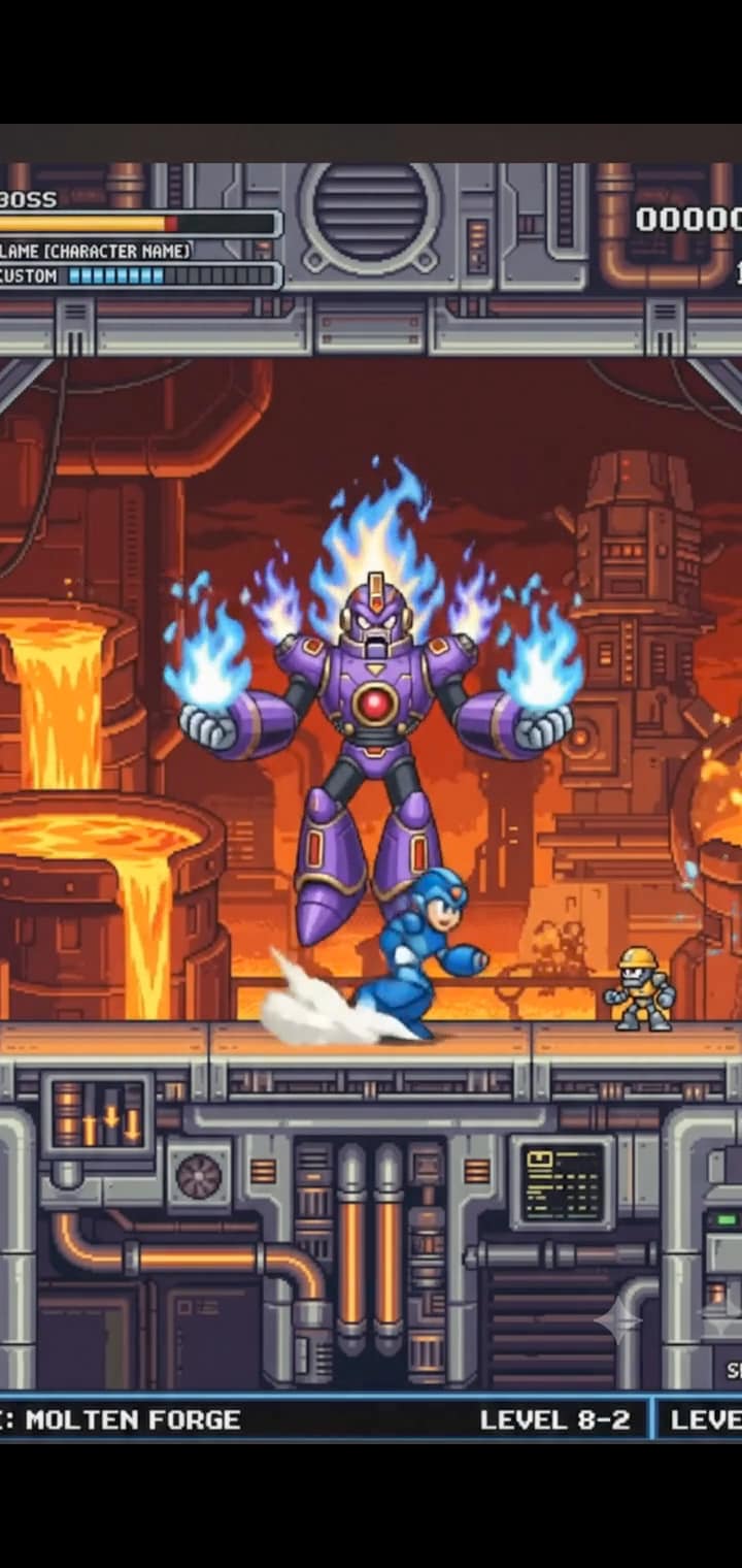 ブレイズマンの戦闘シーン。