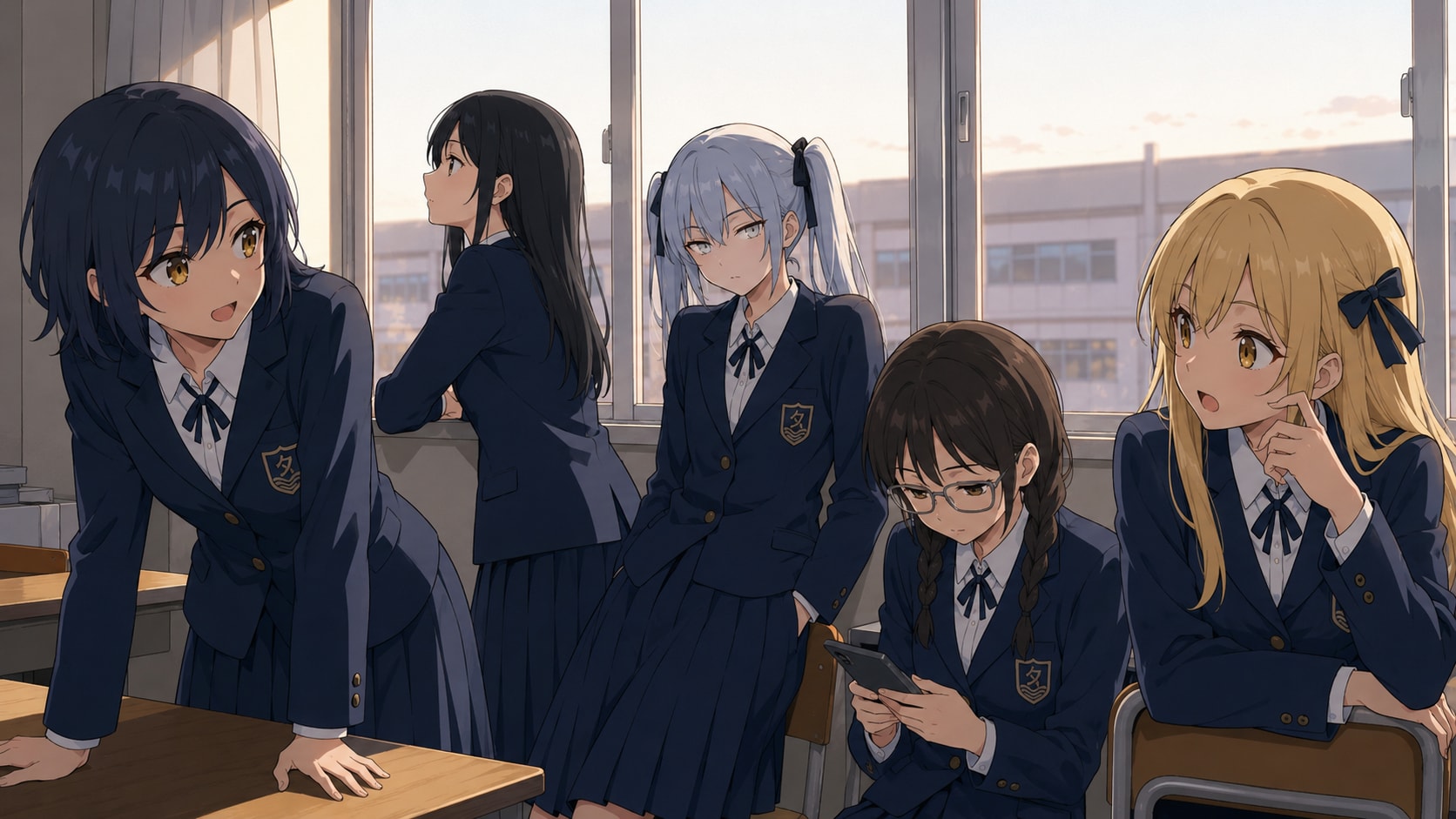 ダサ制服！ | の人気AIイラスト・グラビア