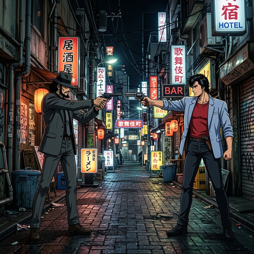 次元大介 vs 冴羽獠