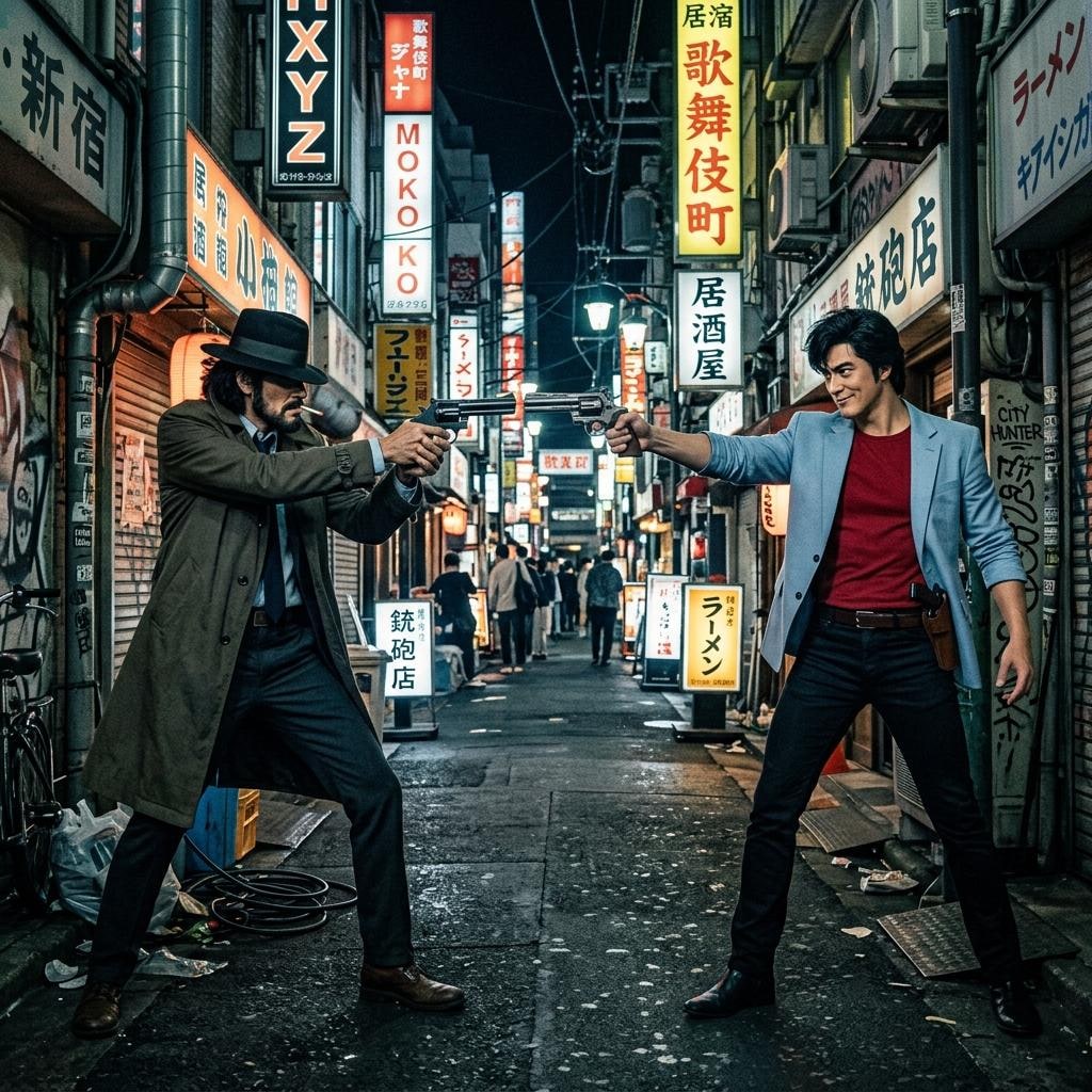 次元大介 vs 冴羽獠