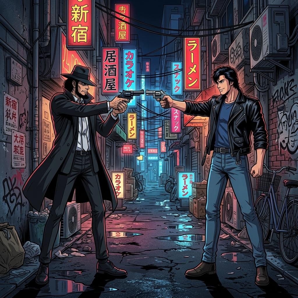 次元大介 vs 冴羽獠