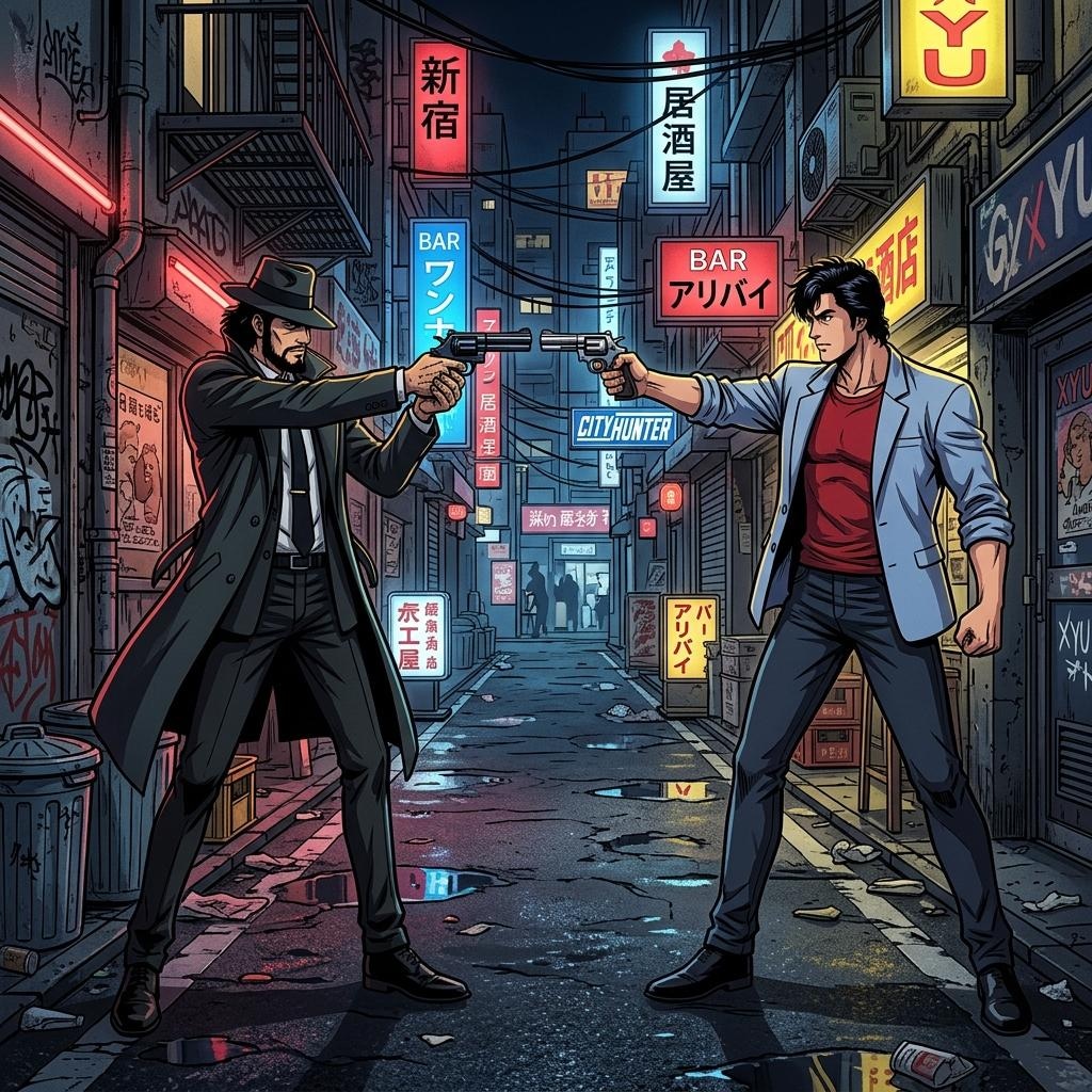 次元大介 vs 冴羽獠