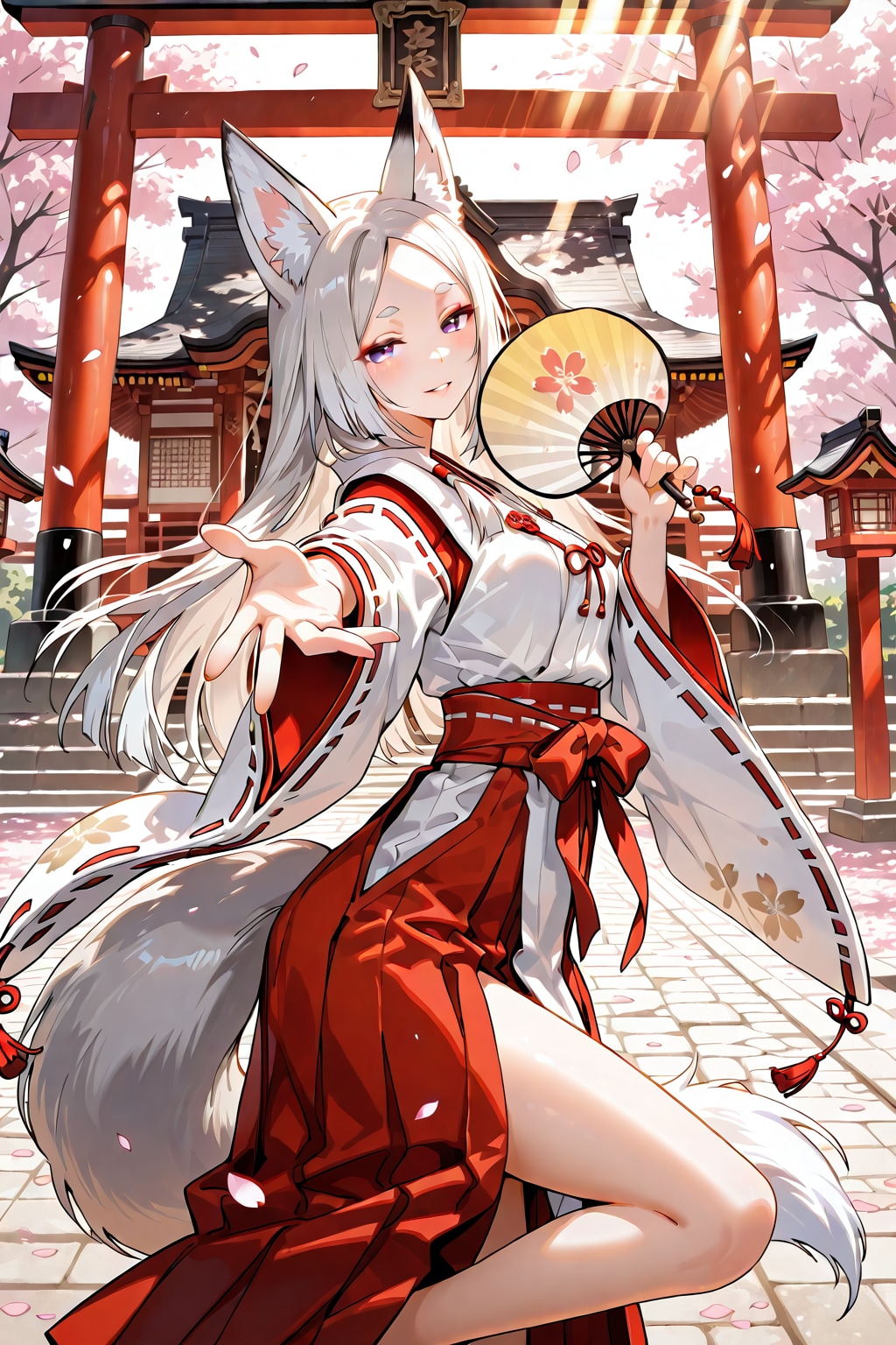 狐巫女姫 咲耶さん（よその子 咲耶さん）