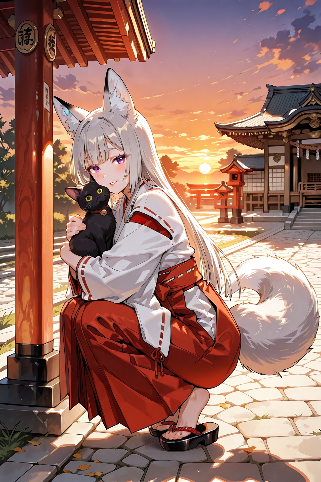 狐巫女姫 咲耶さん（よその子 咲耶さん）