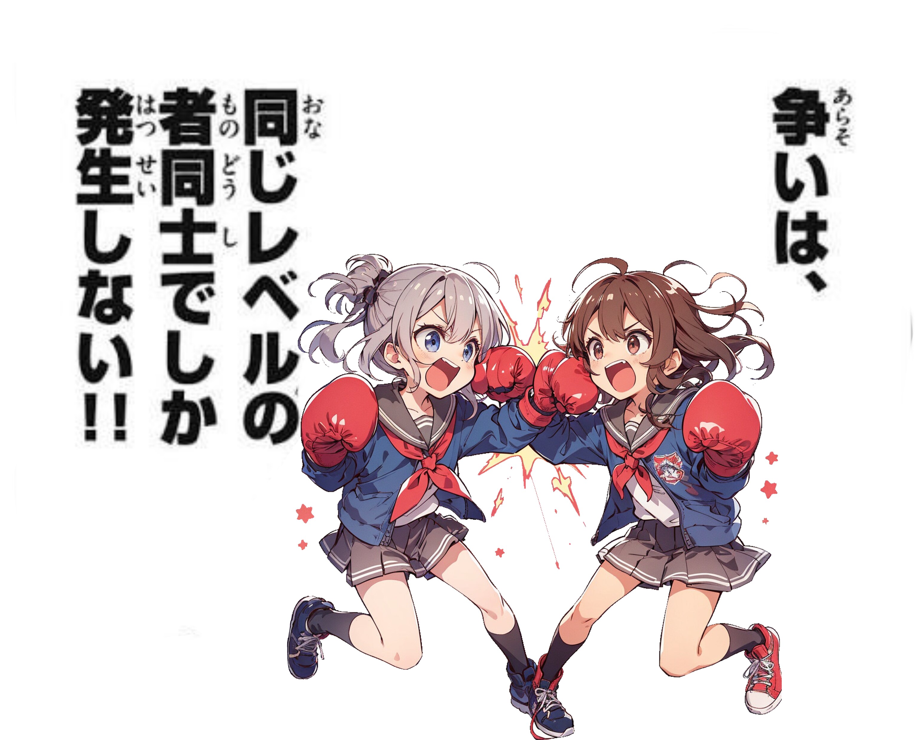 争いは、同じレベルの者同士でしか発生しない！！