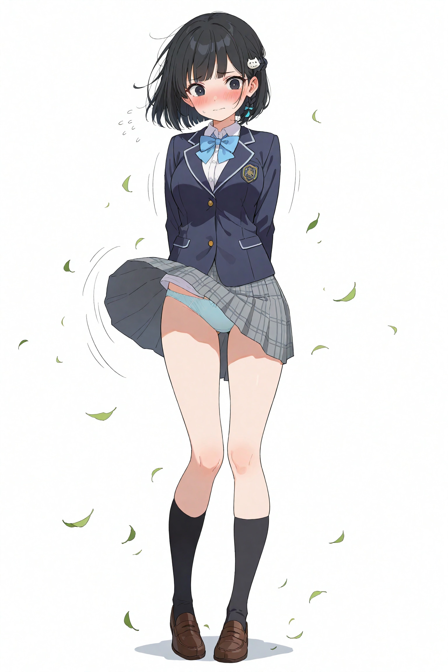 突風で🌀