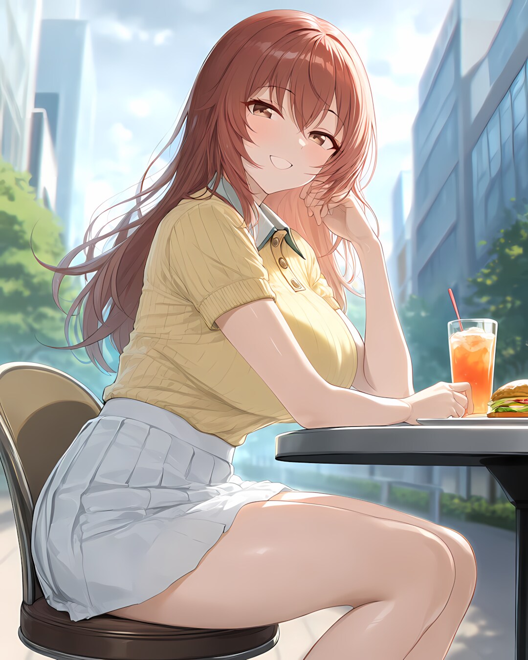 オフィス街のテラスランチ☕ノノカ
